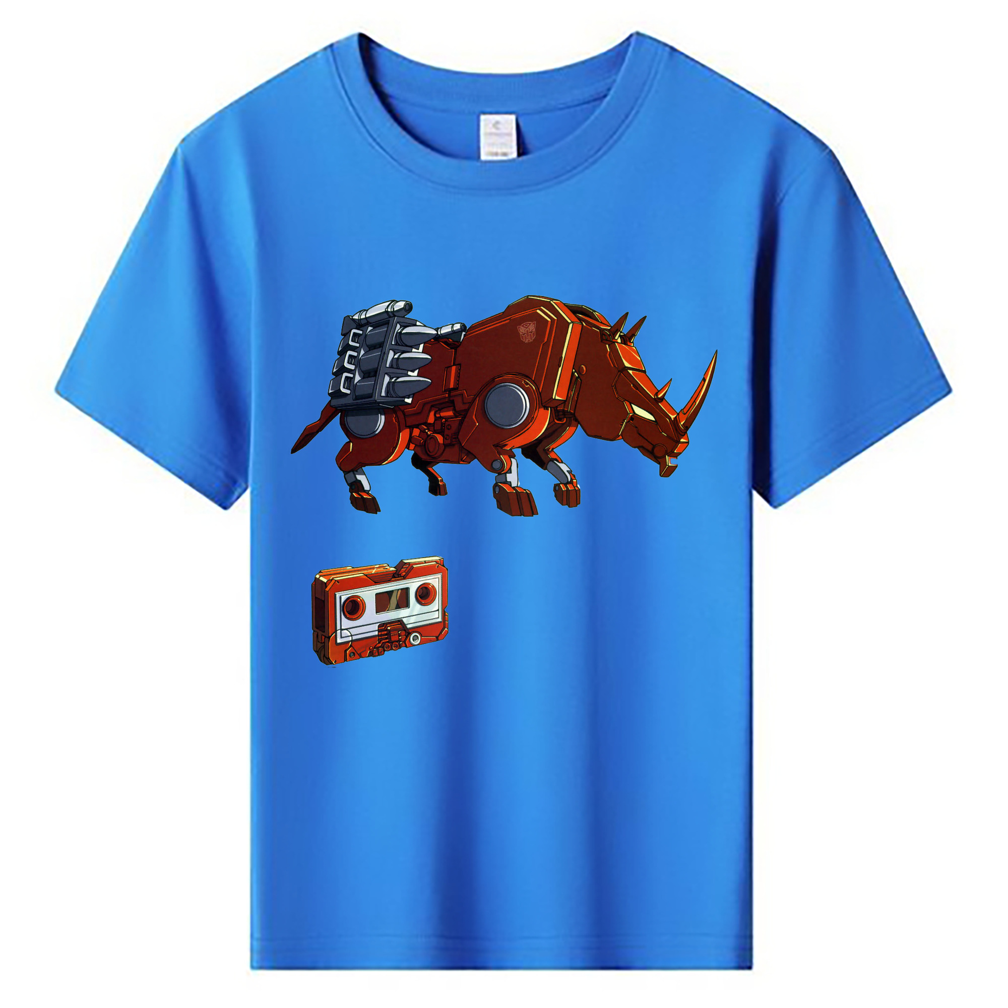 （画像用）  綿100％キッズTシャツ（フロントプリント）